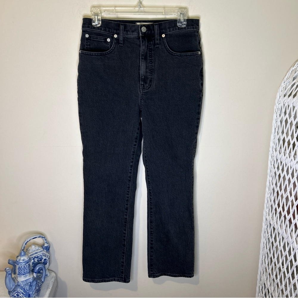 Madewell Demi Bootcut Jeans Women’s Juniors 27 Faded Black Wash